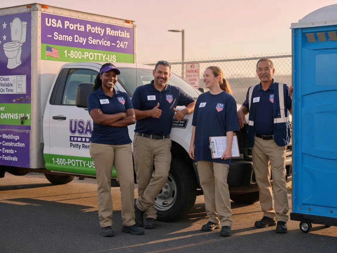Porta Potty Rental company in Linwood, NC